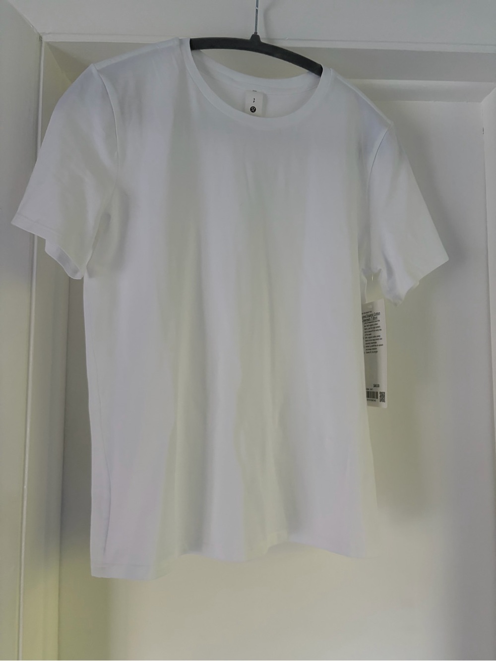 Lululemon Women’s Love Organic Cotton Crewneck T-Shirt white small